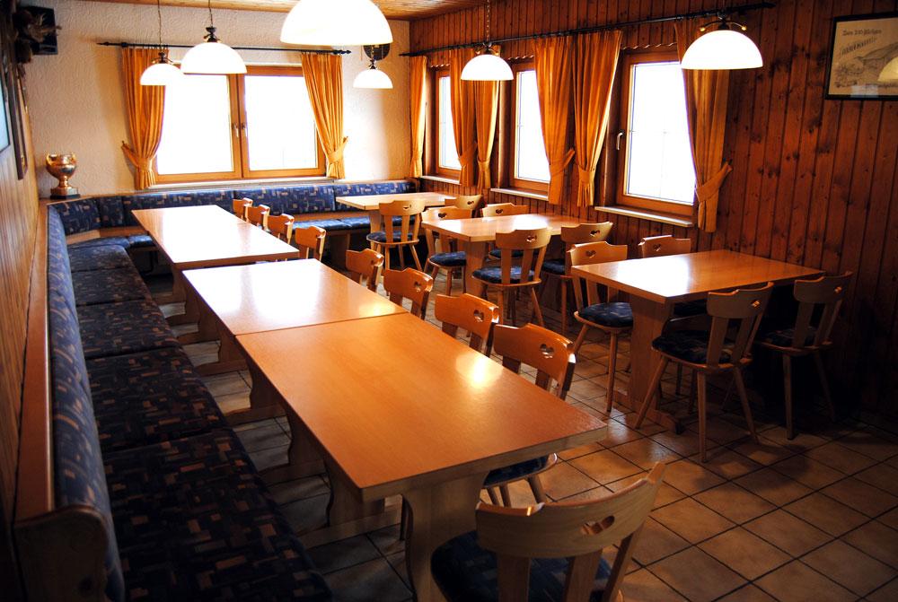 Nusplinger Hütte Saal