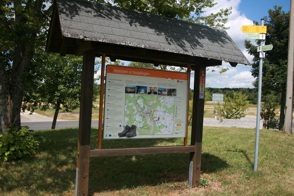 Nusplinger Hütte Wanderkarte